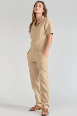 Le Temps des Cerises Combinaison Pantalon Luminy Beige Sable Desert Sale