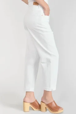 Le Temps des Cerises Cosy Boyfit 7/8Eme Jeans Blanc White New