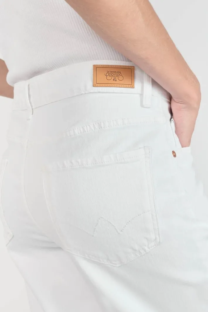 Le Temps des Cerises Cosy Boyfit 7/8Eme Jeans Blanc White New