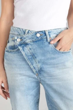 Le Temps des Cerises Cosy Boyfit 7/8Eme Jeans Destroy Bleu N°5 Blue Sale