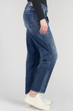 Le Temps des Cerises Cosy Boyfit 7/8Eme Jeans Destroy Bleu N°2 Blue Hot