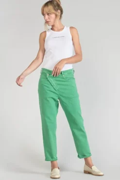 Le Temps des Cerises Cosy Boyfit 7/8Eme Jeans Vert Menthe Peppermint Online