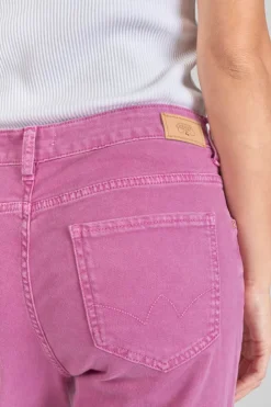 Le Temps des Cerises Cosy Boyfit 7/8Eme Jeans Violet Rose Purple Hot