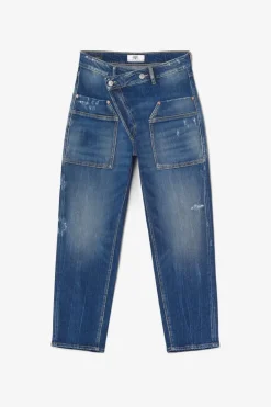 Le Temps des Cerises Cosy Pocket Boyfit 7/8Eme Jeans Destroy Bleu N°2 Blue Store
