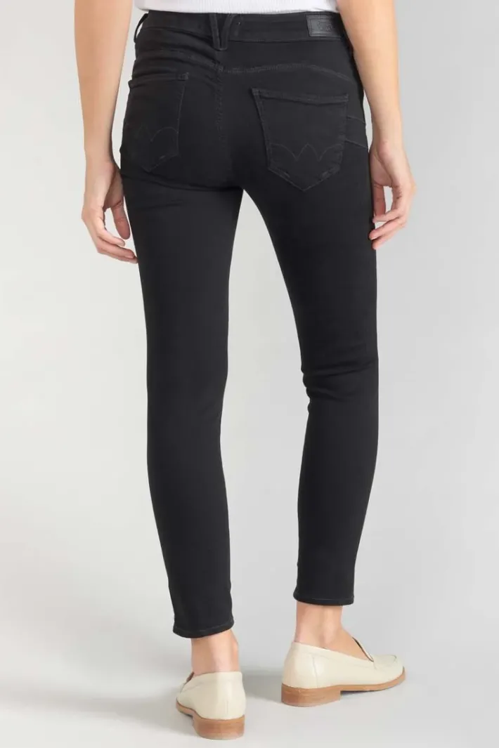 Le Temps des Cerises Dado Pulp Slim Taille Haute 7/8Eme Jeans Noir N°0 Black / Black Sale