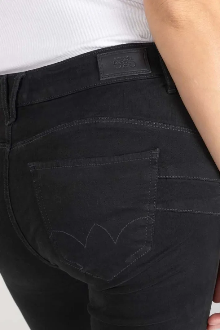 Le Temps des Cerises Dado Pulp Slim Taille Haute 7/8Eme Jeans Noir N°0 Black / Black Sale
