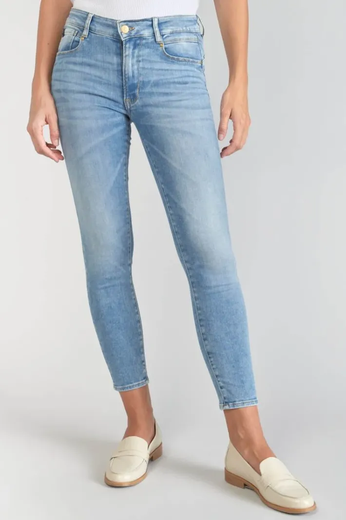 Le Temps des Cerises Dari Pulp Slim Taille Haute 7/8Eme Jeans Bleu N°4 Blue Cheap