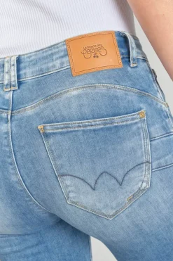 Le Temps des Cerises Dari Pulp Slim Taille Haute 7/8Eme Jeans Bleu N°4 Blue Cheap