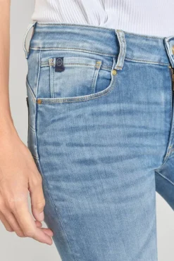 Le Temps des Cerises Dari Pulp Slim Taille Haute 7/8Eme Jeans Bleu N°4 Blue Cheap