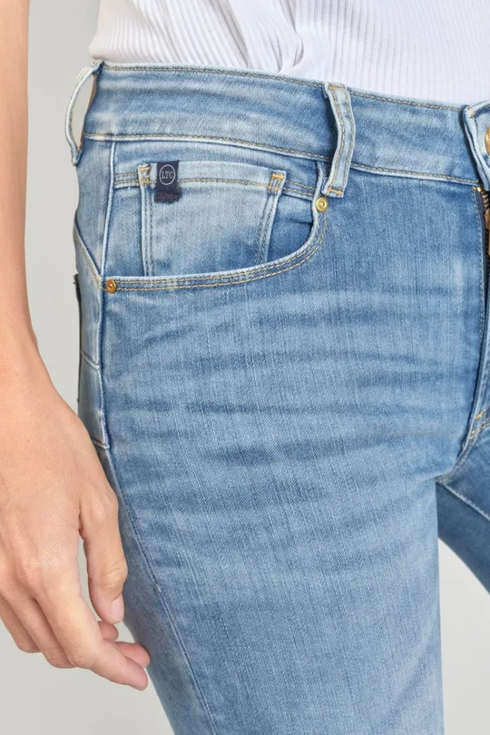 Le Temps des Cerises Dari Pulp Slim Taille Haute 7/8Eme Jeans Bleu N°4 Blue Cheap