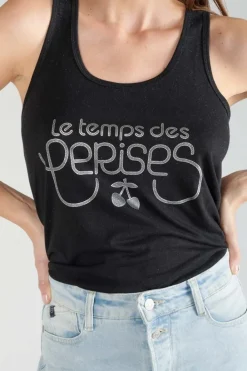 Le Temps des Cerises Debardeur Debtrame Anthracite Onyx Best Sale