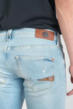 Le Temps des Cerises Delphes 700/11 Adjusted Jeans Destroy Bleu N°5 Blue Store