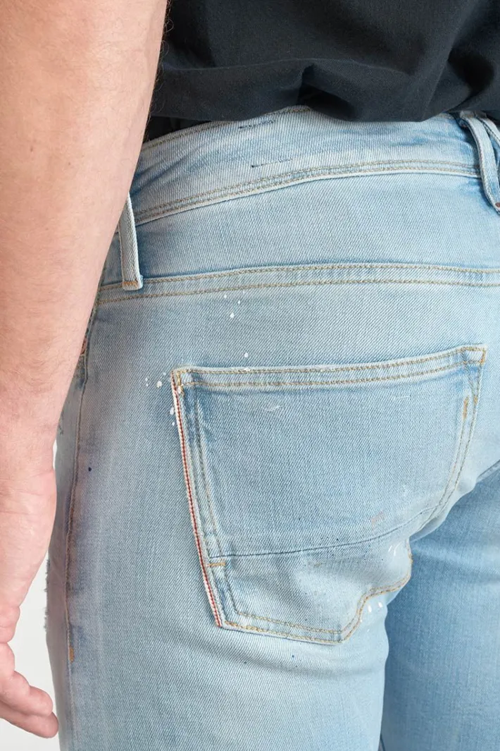Le Temps des Cerises Delphes 700/11 Adjusted Jeans Destroy Bleu N°5 Blue Store