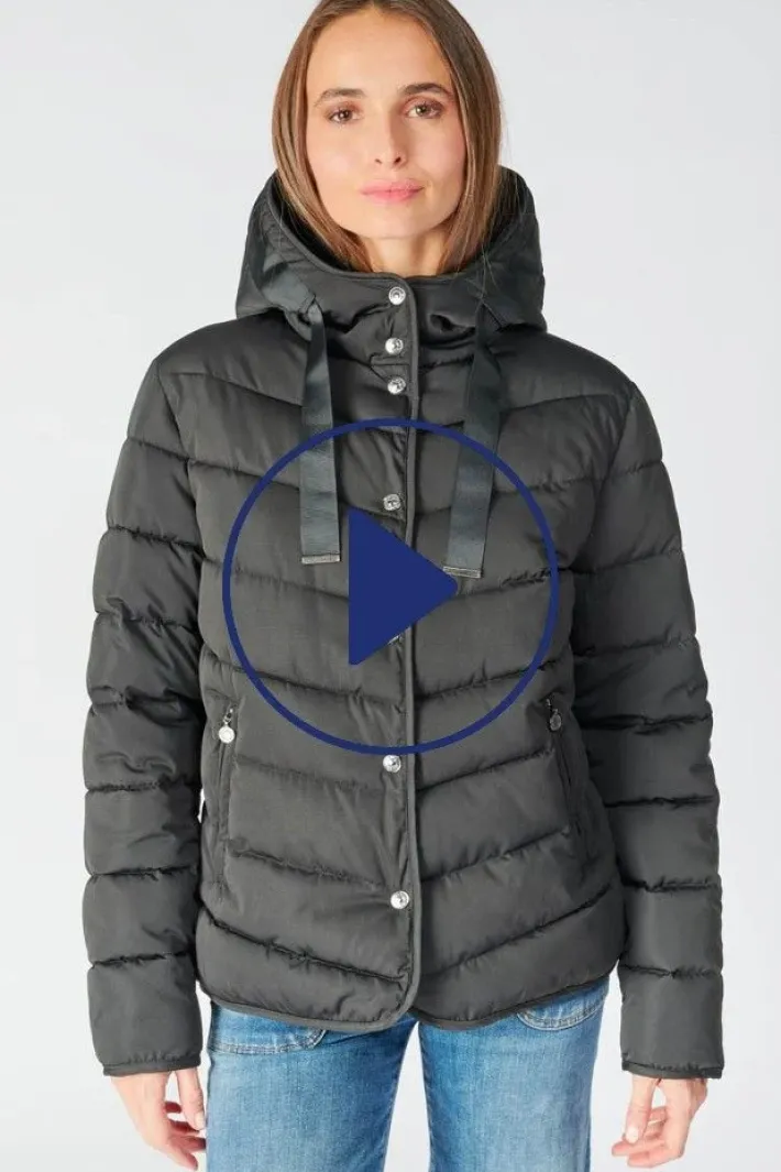 Le Temps des Cerises Doudoune Isy Noire Black Cheap