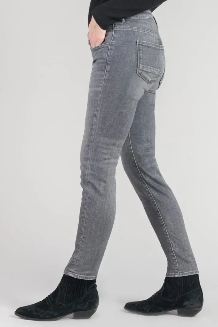 Le Temps des Cerises Eylau Power Skinny 7/8Eme Jeans Destroy Gris N°2 Grey Outlet