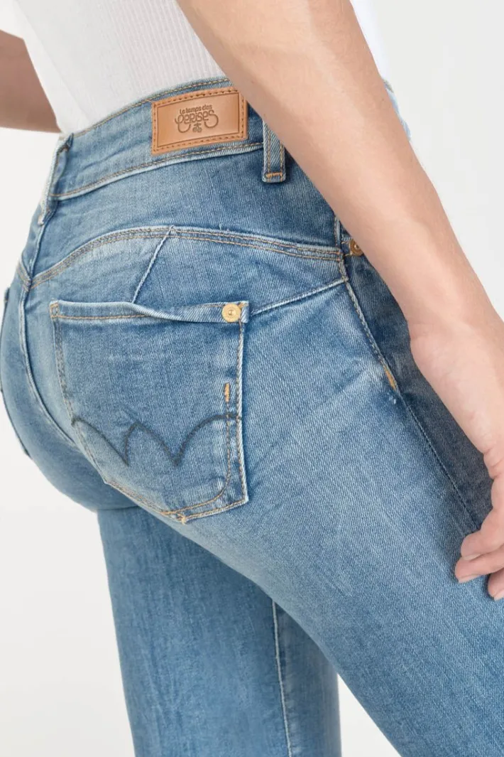 Le Temps des Cerises Fawn Pulp Slim 7/8 Eme Jeans Bleu N°4 Blue Cheap