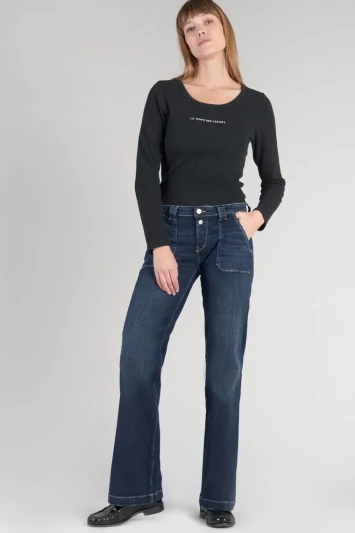 Le Temps des Cerises Flare Jeans Bleu N°1 Blue Discount