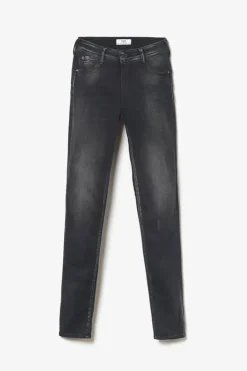 Le Temps des Cerises Foley Pulp Slim Taille Haute Jeans Noir N°1 Black / Black Shop