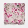 Le Temps des Cerises Foulard Doriana A Motif Fleuri Aster Cheap
