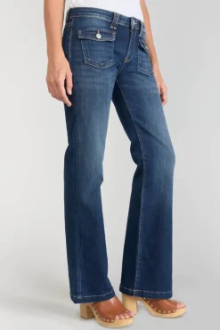Le Temps des Cerises Four Flare Jeans Bleu N°2 Blue Discount