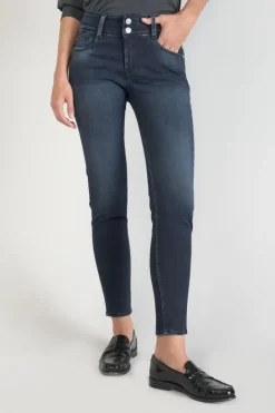 Le Temps des Cerises Gush Ultra Pulp Slim 7/8Eme Jeans Bleu-Noir N°1 Blue / Black Discount