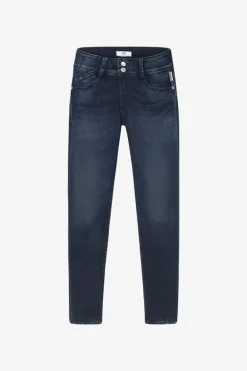 Le Temps des Cerises Gush Ultra Pulp Slim 7/8Eme Jeans Bleu-Noir N°1 Blue / Black Discount