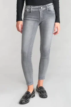 Le Temps des Cerises Jarry Pulp Slim 7/8Eme Jeans Gris N°3 Grey New