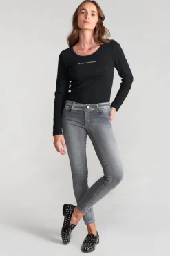 Le Temps des Cerises Jarry Pulp Slim 7/8Eme Jeans Gris N°3 Grey New