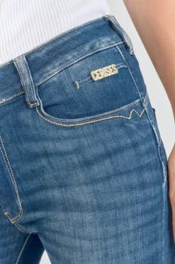 Le Temps des Cerises Kirr Pulp Slim Taille Haute 7/8Eme Jeans Bleu N°3 Blue Best