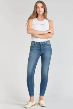 Le Temps des Cerises Kirr Pulp Slim Taille Haute 7/8Eme Jeans Bleu N°3 Blue Best