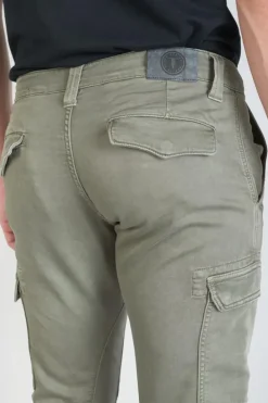Le Temps des Cerises Koge Army Jogg Tapered Arque Kaki Khaki Best Sale