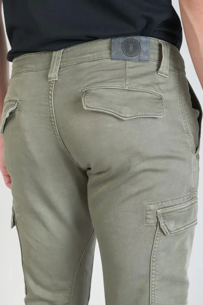 Le Temps des Cerises Koge Army Jogg Tapered Arque Kaki Khaki Best Sale