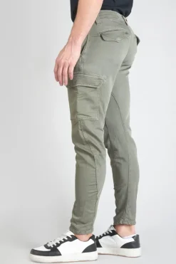 Le Temps des Cerises Koge Army Jogg Tapered Arque Kaki Khaki Best Sale