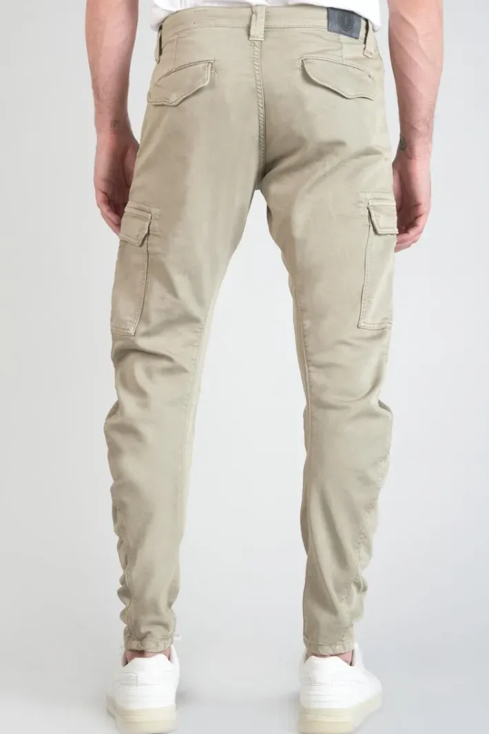 Le Temps des Cerises Koge Army Jogg Tapered Arque Beige Nomad Discount