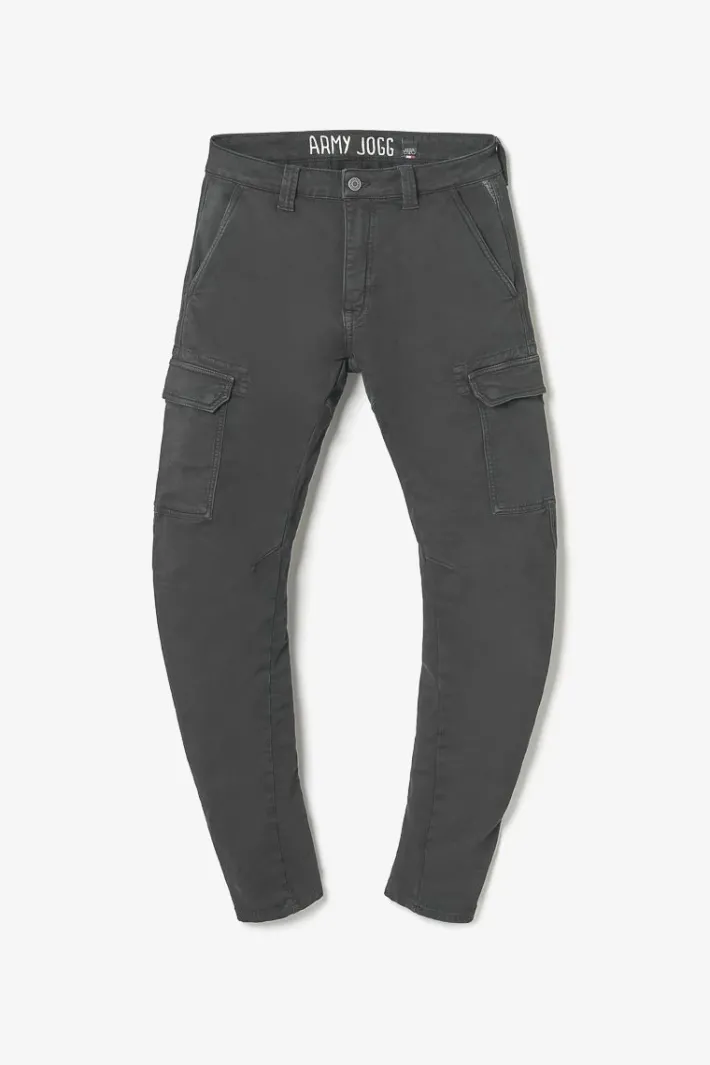 Le Temps des Cerises Koge Army Jogg Tapered Arque Noir Black Best