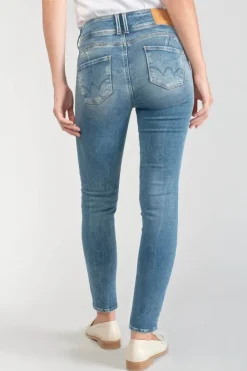 Le Temps des Cerises Luri Ultra Pulp Slim Taille Haute 7/8Eme Jeans Bleu N°4 Blue Fashion