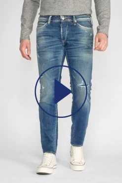 Le Temps des Cerises Marvin 700/11 Adjusted Jeans Destroy Vintage Bleu N°2 Blue Best