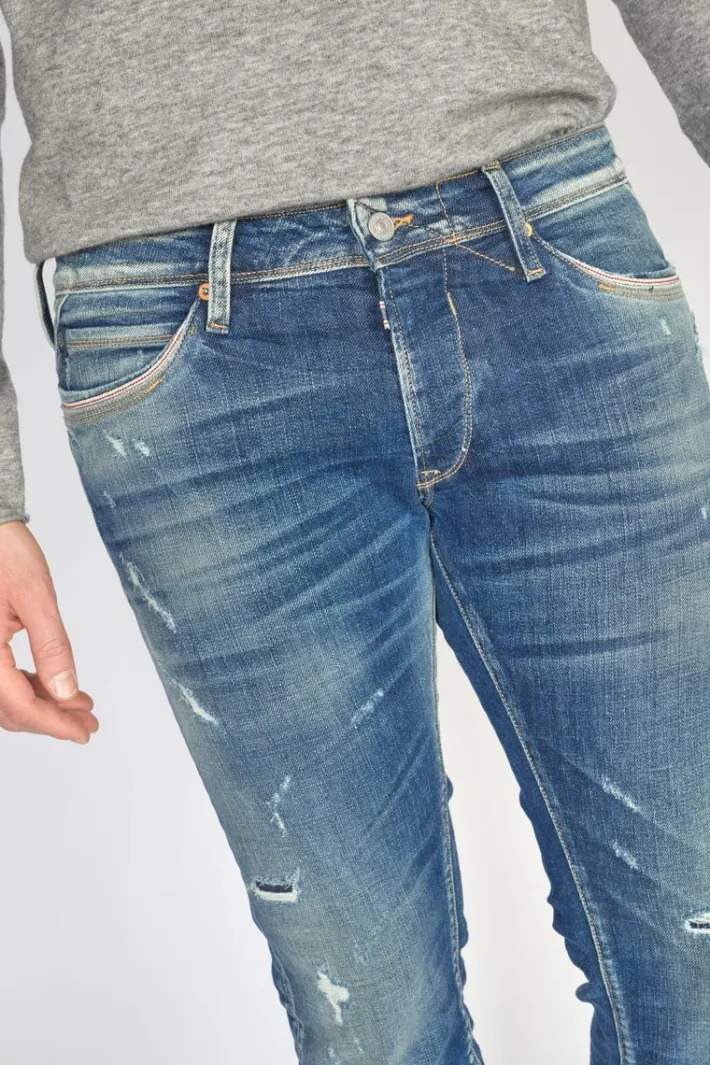 Le Temps des Cerises Marvin 700/11 Adjusted Jeans Destroy Vintage Bleu N°2 Blue Best