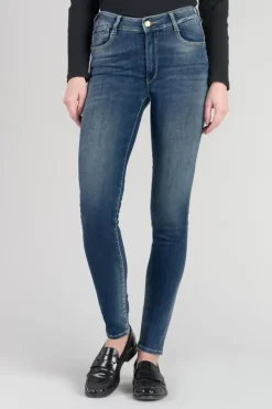 Le Temps des Cerises Menars Pulp Slim Taille Haute Jeans Bleu N°3 Blue Hot