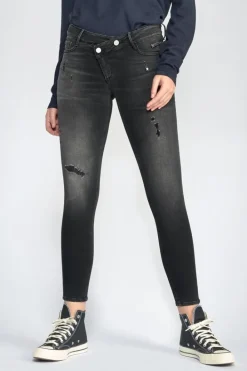 Le Temps des Cerises Meteors Pulp Slim 7/8Eme Jeans Noir N°1 Black Discount