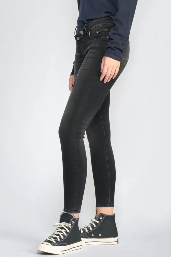Le Temps des Cerises Meteors Pulp Slim 7/8Eme Jeans Noir N°1 Black Discount