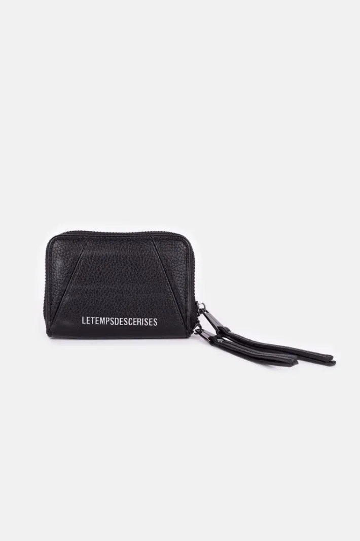 Le Temps des Cerises Mini Portefeuille Kelta Noir Black Shop