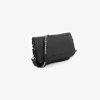 Le Temps des Cerises Mini Sac A Bandouliere Imprimee Jade Noir Black Clearance