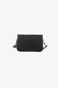 Le Temps des Cerises Mini Sac A Bandouliere Imprimee Jade Noir Black Clearance