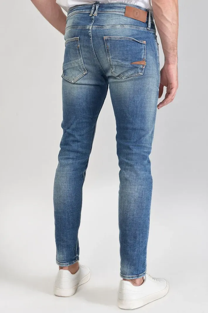Le Temps des Cerises Mistral Power Skinny 7/8Eme Jeans Destroy Bleu N°3 Blue Outlet