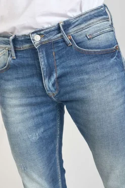 Le Temps des Cerises Mistral Power Skinny 7/8Eme Jeans Destroy Bleu N°3 Blue Outlet