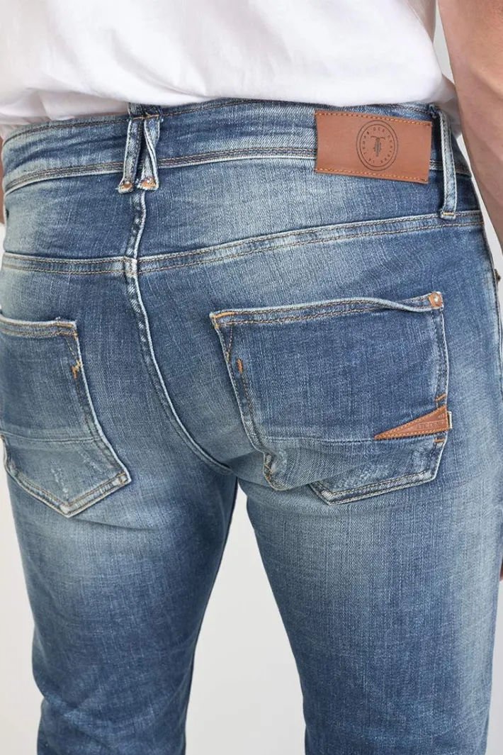 Le Temps des Cerises Mistral Power Skinny 7/8Eme Jeans Destroy Bleu N°3 Blue Outlet