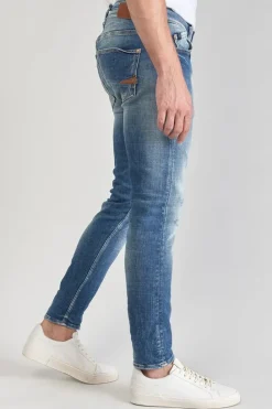 Le Temps des Cerises Mistral Power Skinny 7/8Eme Jeans Destroy Bleu N°3 Blue Outlet