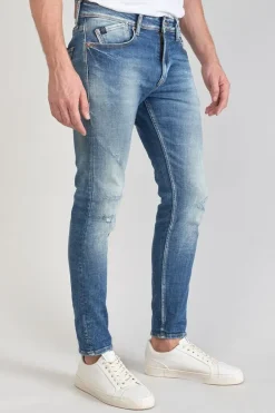 Le Temps des Cerises Mistral Power Skinny 7/8Eme Jeans Destroy Bleu N°3 Blue Outlet