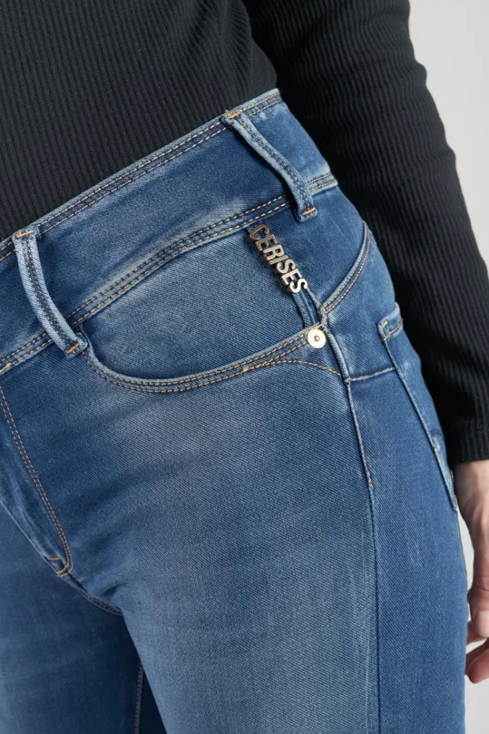 Le Temps des Cerises Mood Ultra Pulp Slim 7/8Eme Jeans Bleu N°3 Blue Fashion